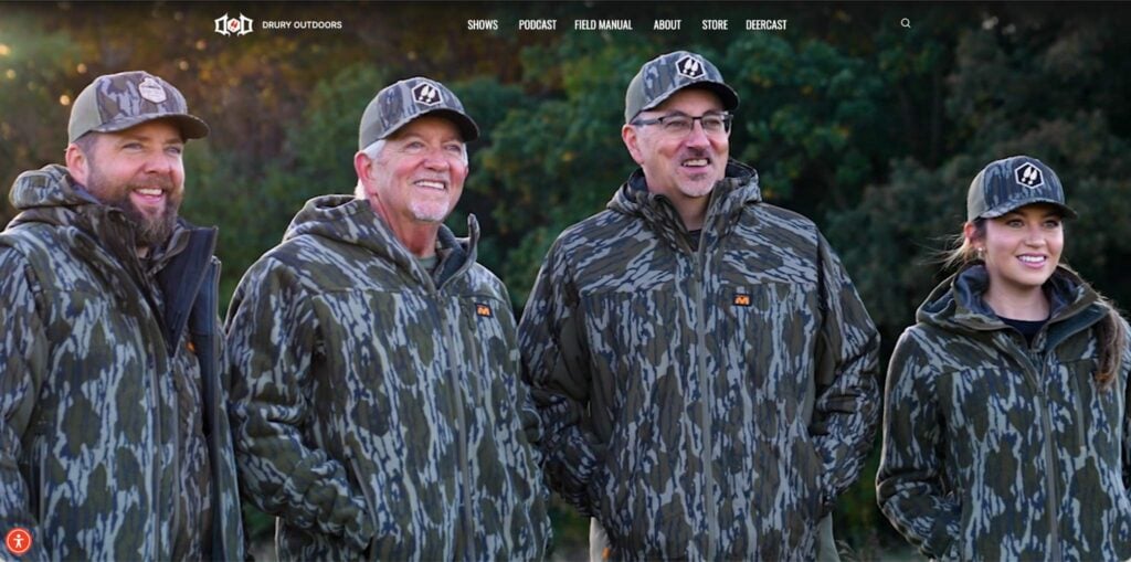 Drury Outdoors Homepage
