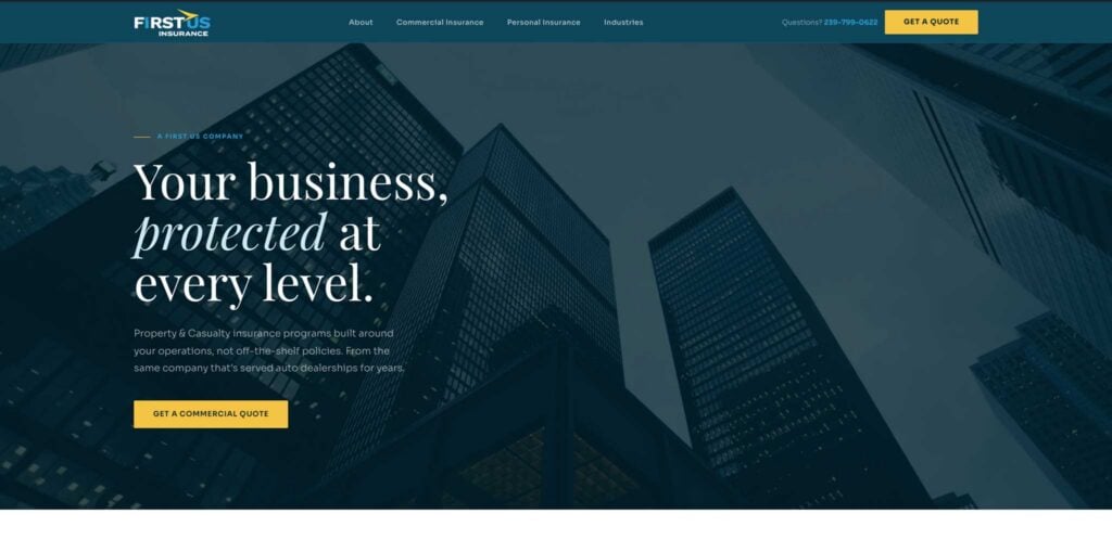 First US Insurance Home Page